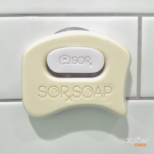 SORSOAP Citrus 2pk with free holder